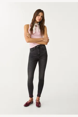 Stradivarius D09 Jeans skinny super high waist 32