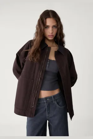 Stradivarius Cazadora combinada multi bolsillos 24