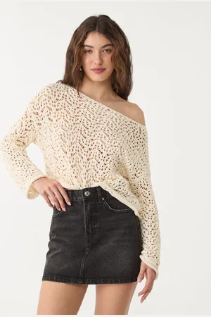 Stradivarius Falda mini denim 28