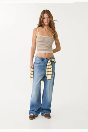 Stradivarius D88 Jeans baggy wide 30