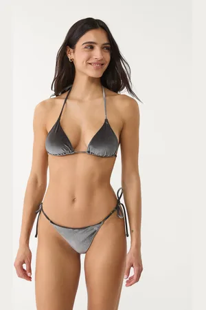 Stradivarius Braguita bikini brasileña terciopelo XS