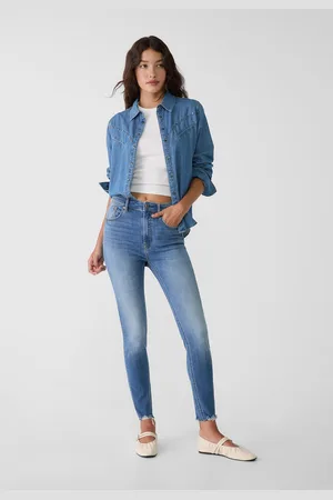 Stradivarius D07 Jeans skinny regular waist 32