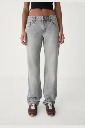 Stradivarius Jeans straight low waist 30