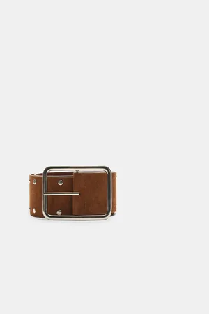 Stradivarius Cinturón ancho tachas 90