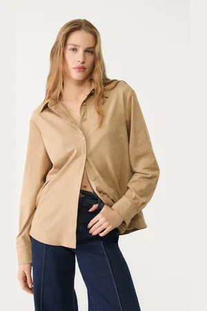 Stradivarius Camisa efecto ante 30