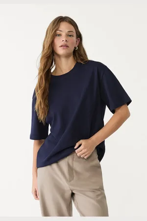 Stradivarius Camiseta básica oversize heavy weight 24