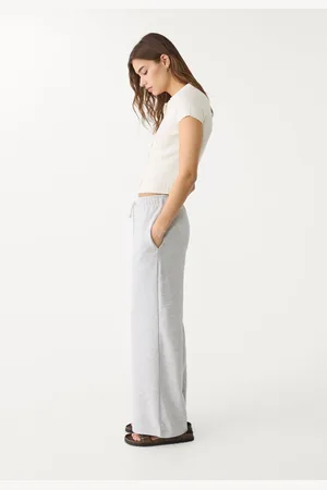 Stradivarius Pantalón jogger wide leg 26