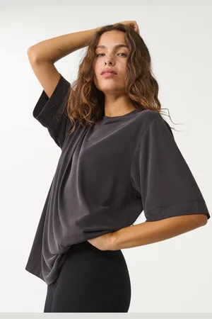 Stradivarius Camiseta oversize tacto suave 32