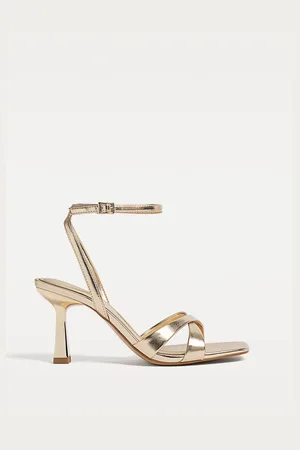 Stradivarius Sandalias de tacón fino 26½