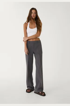 Stradivarius Pantalón vestir bolsillos 30