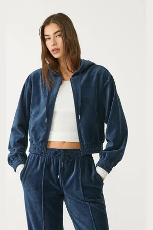 Stradivarius Sudadera capucha terciopelo 26