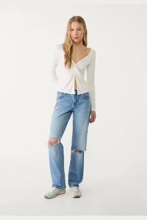 Stradivarius D03 Jeans straight low 26