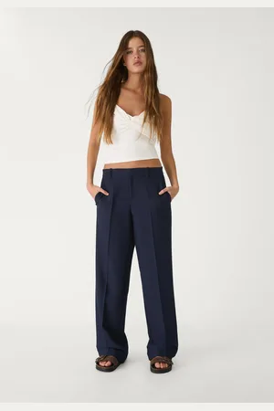 Stradivarius Pantalón vestir bolsillos 34