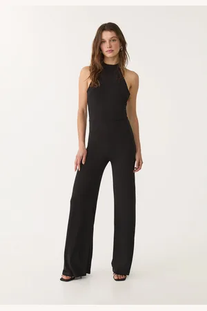 Stradivarius Mono largo halter espalda descubierta 30