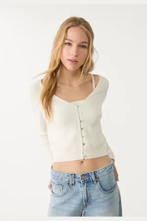 Stradivarius Chaqueta punto botones 30