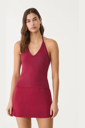 Stradivarius Falda pantalón mini 30