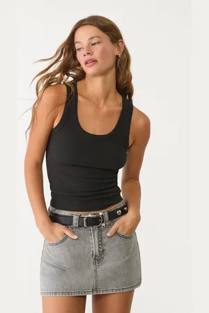 Stradivarius Camiseta nadadora canalé 32