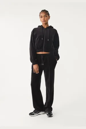 Stradivarius Pantalón jogger terciopelo 30