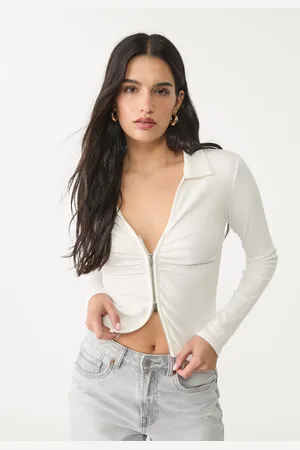 Stradivarius Top polo cremallera 28