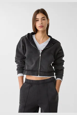 Stradivarius Sudadera capucha bolsillos 30