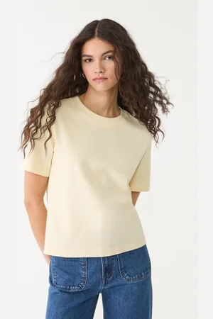 Stradivarius Camiseta básica regular fit heavy weight 30