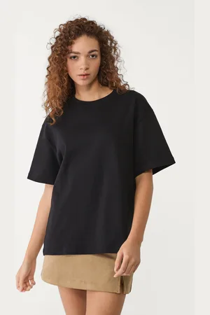 Stradivarius Camiseta básica oversize heavy weight 24