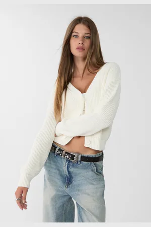 Stradivarius Chaqueta punto botones 28