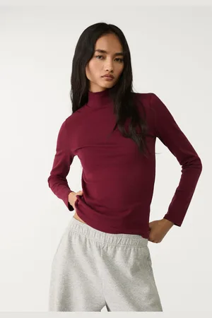 Stradivarius Camiseta cuello subido 30