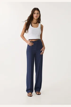Stradivarius Pantalón vestir nervio 30
