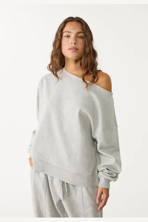 Stradivarius Sudadera escote redondo 32