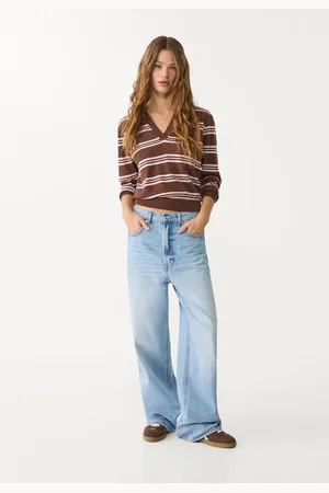 Stradivarius D88 Jeans baggy wide 22