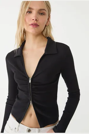 Stradivarius Top polo cremallera 24