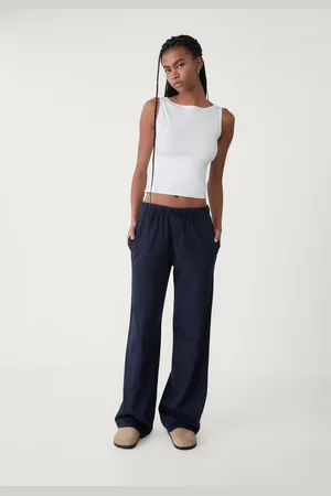Stradivarius Pantalón jogger cordón 32