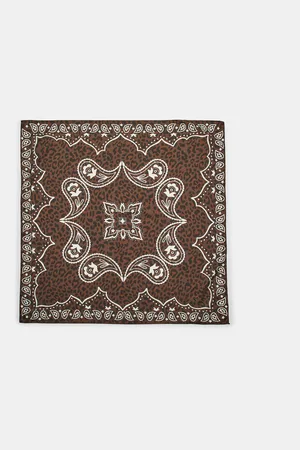 Stradivarius Pañuelo bandana leopardo OS