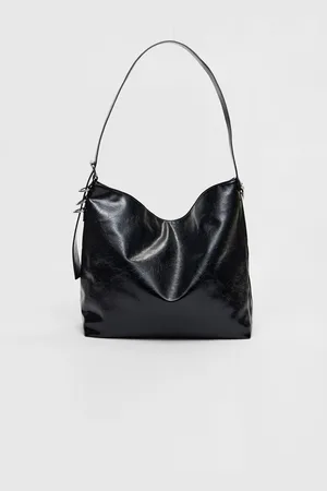 Stradivarius Bolso bucket efecto piel OS