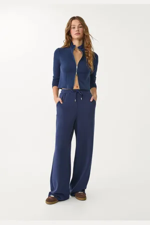 Stradivarius Pantalón palazzo tacto suave 26