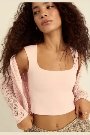 Stradivarius Top punto ajustado 30