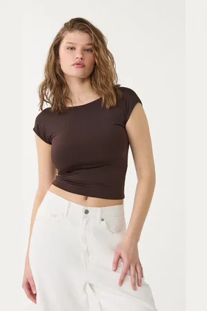 Stradivarius Camiseta espalda descubierta 24