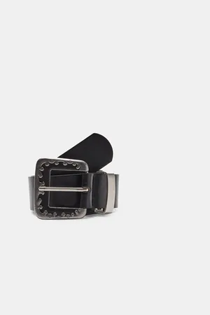 Stradivarius Cinturón hebilla combinada 70