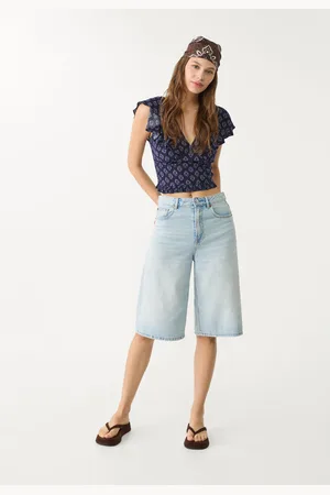 Stradivarius Jort bermuda denim 32
