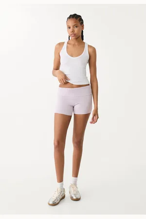 Stradivarius Camiseta nadadora cuello pico 24