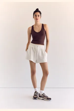 Stradivarius Camiseta nadadora cuello pico 28