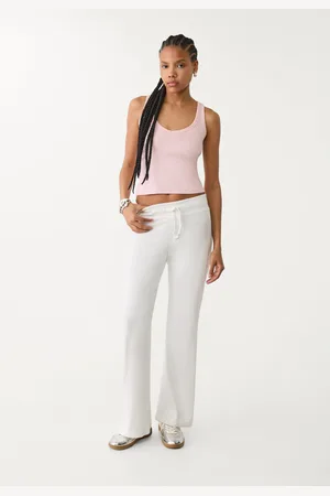 Stradivarius Camiseta nadadora cuello pico 28