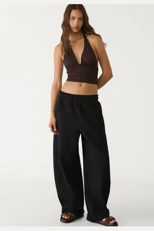 Stradivarius Pantalón felpa barrel 24