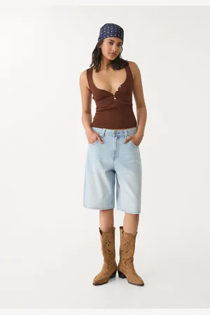 Stradivarius D95 Jort bermuda denim 30