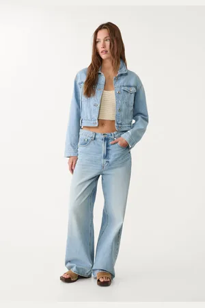 Stradivarius Cazadora denim boxy fit 28