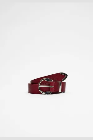 Stradivarius Cinturón hebilla redonda 90