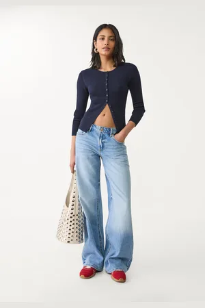 Stradivarius D91 Jeans low wide leg 26