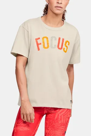 Under Armour Playera de manga corta Project Rock Mahalo para mujer