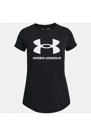 Under Armour Playera de manga corta UA Graphic para niña
